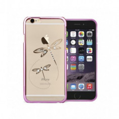 Husa Capac Astrum DRAGONFLY Apple iPhone 6/6s Plus Pink Swarovsk