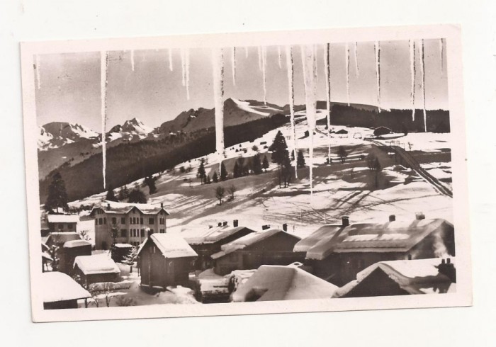 FV2 - Carte Postala - FRANTA - La Clusaz, circulata 1960