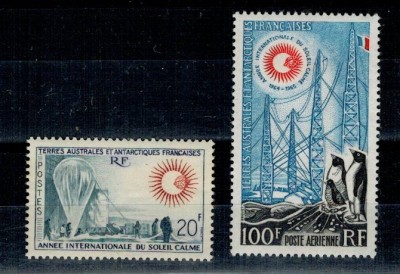 French South and Antarctic Terr. 1963 - Anul Soarelui Linistit s foto