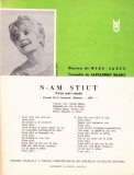AMS - PARTITURA - N-AM STIUT, MUZICA : MISU IANCU, VERSURI: ALEXANDRU MANDY