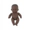 Papusa vinil 21 cm Baiat african Miniland