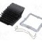 Radiator extrudat, aluminiu, 32.5mm x 32.5mm, neagra, Advanced Thermal Solutions - ATS-51325K-C1-R0