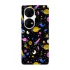 Husa compatibila cu Huawei Nova Y70 model Space doodle, Silicon, TPU, Viceversa, Transparent, Carcasa