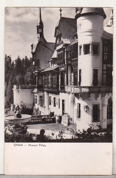 bnk cp Sinaia - Muzeul Peles - circulata