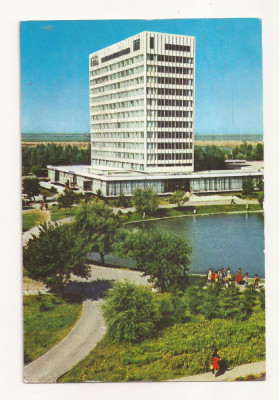 RF3 -Carte Postala- Mamaia, Hotel Perlal, circulata 1981 foto