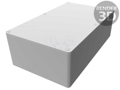 Carcasă Universală Aluminiu 120x200x64mm 1590WDE foto