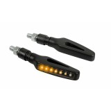 Lampi semnalizare directie mers lumina secventiala Glory SQ LED 12V 2buc Garage AutoRide