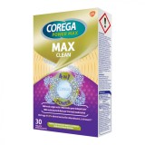 Tablete efervescente Max Clean, 30 tablete, Corega