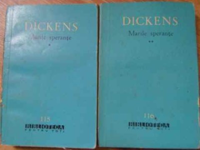 MARILE SPERANTE VOL.1-2-CHARLES DICKENS-210595 foto