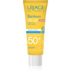 Uriage Bari&eacute;sun Tinted Cream SPF 50+ crema de fata cu efect de protectie SPF 50+ culoare Golden tint 50 ml
