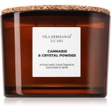 Vila Hermanos Apothecary Cannabis &amp; Crystal Powder lum&acirc;nare parfumată 350 g