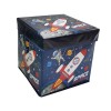 Taburet depozitare jucarii, Astronaut in Spatiu, 30x30x30, ATU-085116, Oem