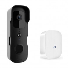 Sonerie Smart Rovo V30 Camera Wireless, 1080P HD, Motion Detection, Convorbire bidirectionala, Tuya, Smart Life foto