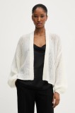 BOSS Orange cardigan din amestec de l&acirc;nă culoarea bej, light, 50545878