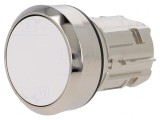 Comutator Apăsare 22mm Alb