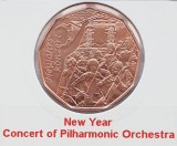 2101 Austria 5 euro 2016 Concert of Philharmonic Orchestra km 3249 UNC, Europa