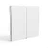 Intrerupator WiFi Kinetic Rovo ES2254, 2 Canale, IP67, RF 433MHz, Fara Baterii, Autoalimentat, Montaj Facil pe Sticla/Lemn/Marmura