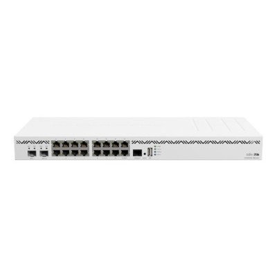 Cloud Core Router, 16 x Gigabit, 2 x SFP+, RouterOS L6, 1U - MikroTik CCR2004-16G-2S+ SafetyGuard Surveillance foto