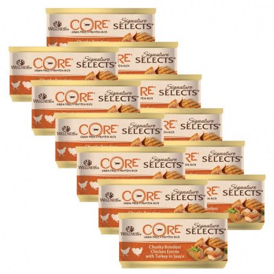 Wellness CORE Signature Selects Chunky Pui &amp;amp;amp; Curcan 12 x 79 g foto