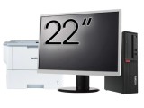 Pachet Calculator Second-Hand LENOVO M710S, Intel Core i5-6500t 3.70GHz, 8GB DDR4, 128GB SSD + Monitor 22&amp;quot; &amp; Imprimanta Brother HL-L6300DW NewTec