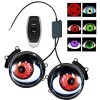 Set 2 Lampi cu lupa display LED, 6 moduri iluminare, telecomanda, 160W/set