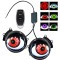 Set 2 Lampi cu lupa display LED, 6 moduri iluminare, telecomanda, 160W/set