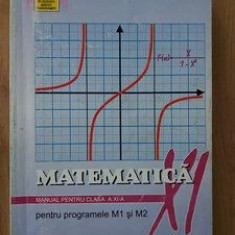Matematica. Manual pentru clasa a 11-a Pentru programele M1si M2 - Gheorghe Grigore, Constantin Nita