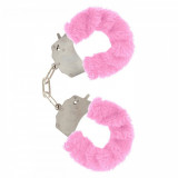 Cumpara ieftin Catuse Plusate ToyJoy "Furry Fun Cuffs" Roz