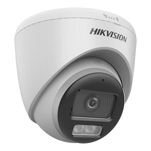 ColorVu, Dual Light -Camera analog 3K, lentila 2.8mm, IR 40m, WL 40m, TVI/AHD/CVI/CVBS, Mic., IP67 - HIKVISION DS-2CE72KF0T-LFS-2.8mm