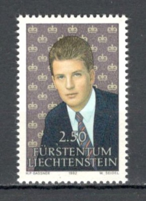 Liechtenstein.1992 Printul mostenitor Alois SL.241 foto