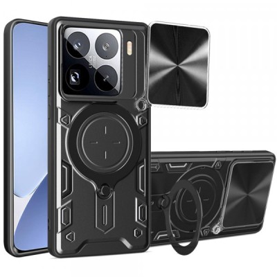 Husa pentru Xiaomi 15 Pro, Techsuit, CamGuard Pro, Neagra foto