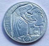 257. Moneda Vatican 1 lira 1975 (Holy Year: Jubilee 1975), Europa