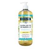 Sapun lichid si gel de dus bio de Marsilia cu flori de portocal, 1000ml, Coslys