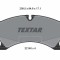 TEXTAR 2214801 set placute frana,frana disc