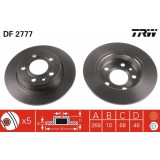 Disc frana spate TRW DF2777
