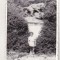 bnk foto - Buzau - Parcul Crang - statuia Leu si porc salbatic - anii `70