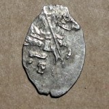 Rusia Țarista 1 kopeick /copeica 1697 argint Petru l cel Mare
