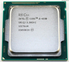 Procesor Intel Quad i5-4590, 3.3GHz Haswell, 6MB cache,Socket 1150 foto