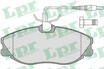 Set placute frana,frana disc CITROEN XSARA Cupe (N0) (1998 - 2005) LPR 05P620 foto