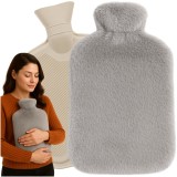 Termofor din cauciuc 3,5L cu husa plusata moale Ruhhy