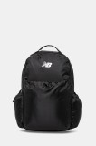 New Balance rucsac culoarea negru, mare, neted, LAB51900BK