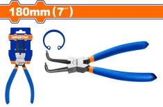 WADFOW - CLESTE PENTRU PENTRU SIGURANTE INTERNE - CAP INDOIT - 7&amp;quot;/180MM PowerTool TopQuality foto