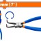 WADFOW - CLESTE PENTRU PENTRU SIGURANTE INTERNE - CAP INDOIT - 7&quot;/180MM PowerTool TopQuality