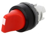 Comutator Rotativ 22mm Roșu 3 Poziții