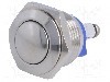 Intrerupator anti-vandalism, OFF-(ON), &Oslash;16mm, BULGIN, MP0042/2