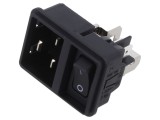 Conector alimentare AC 16A 250V