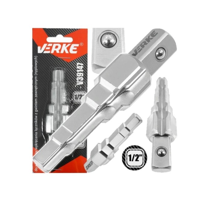 Cheie in trepte pentru radiator, cuplare 3/8&quot;, Verke