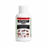 Cumpara ieftin Insecticid Concentrat Ectocid Forte T 100ml PROMEDIVET - Solutie pentru Purici, Paduchi, Gandaci