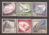 Monaco 1953 - Jocurile Olimpice - Helsinki, Finlanda 1952, MH, Nestampilat