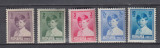 ROMANIA 1930 LP 83 REGELE MIHAI I UZUALE - FORMAT MIC SERIE MNH